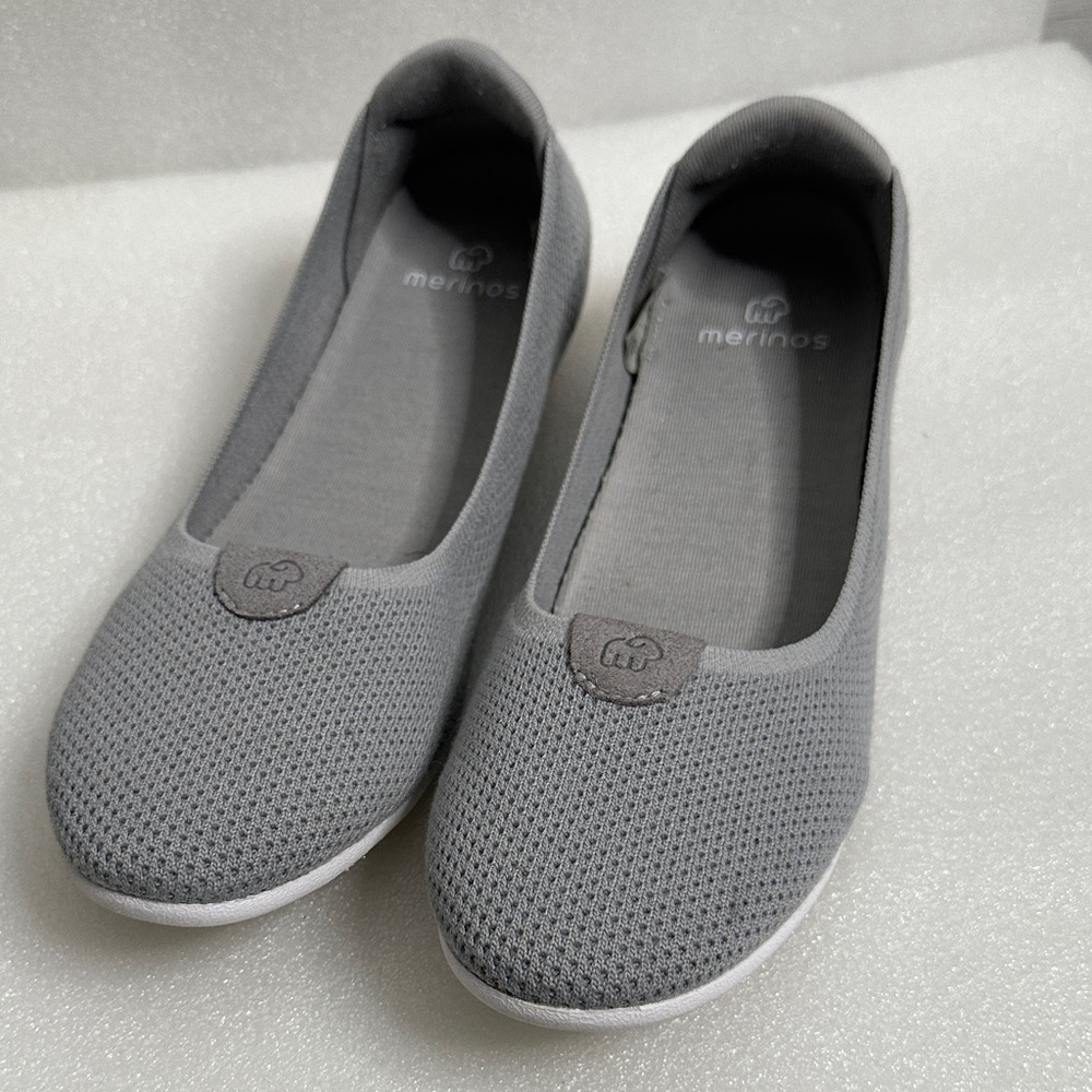 Merinos stone Gray Women's Shoes size 10.5 comfy